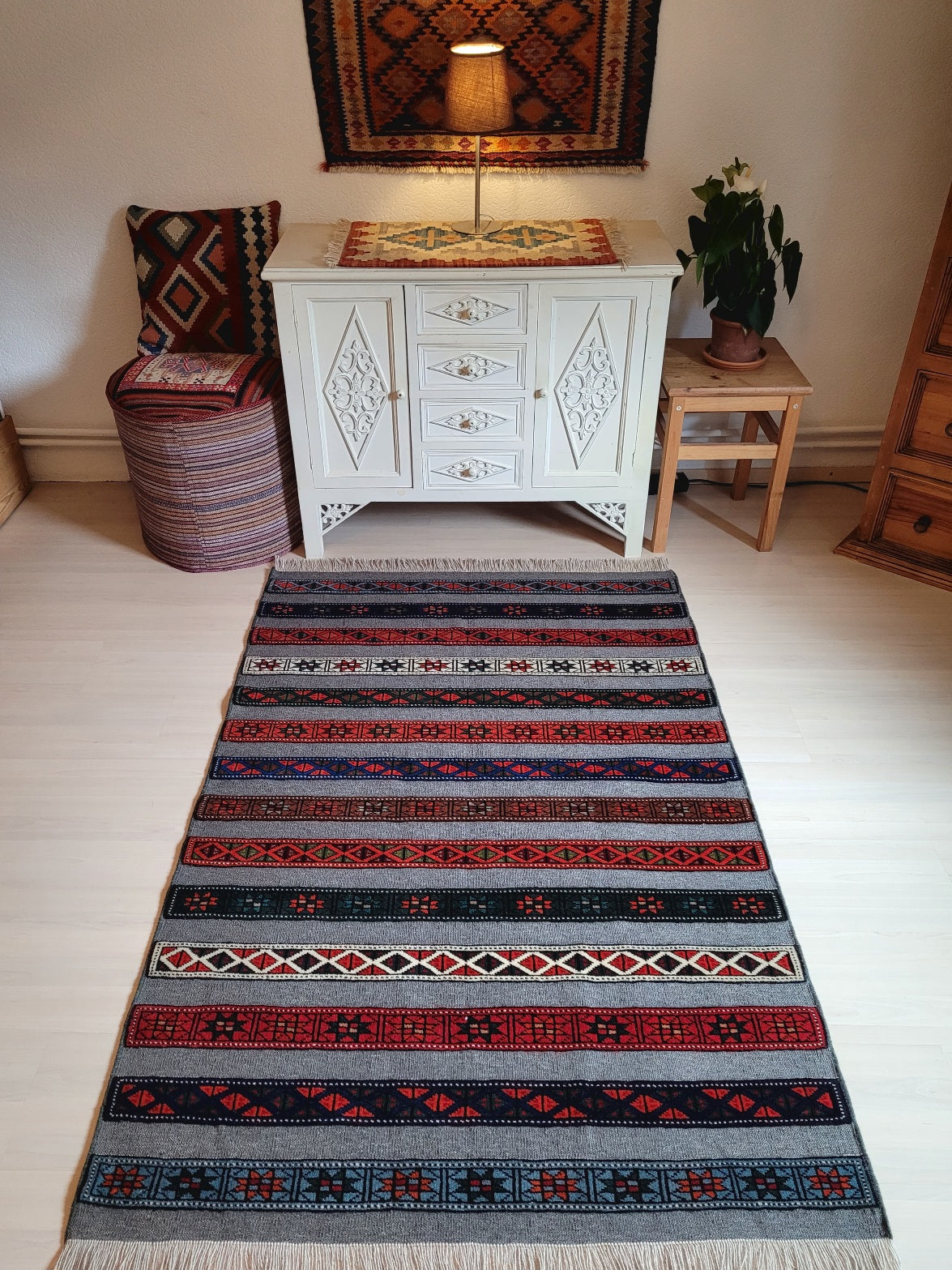 Tapis Kilim - Turkmène