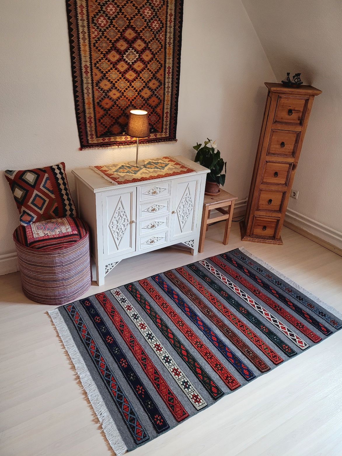 Tapis Kilim - Turkmène