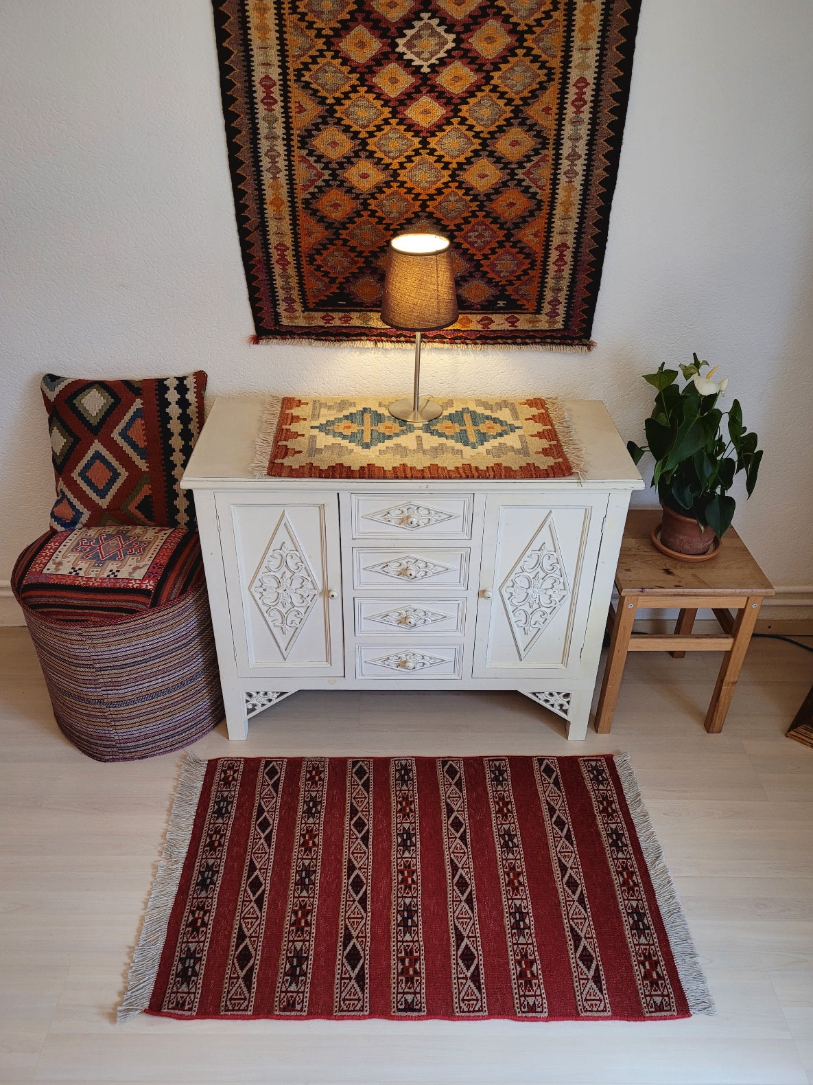 Tapis Kilim - Turkmène