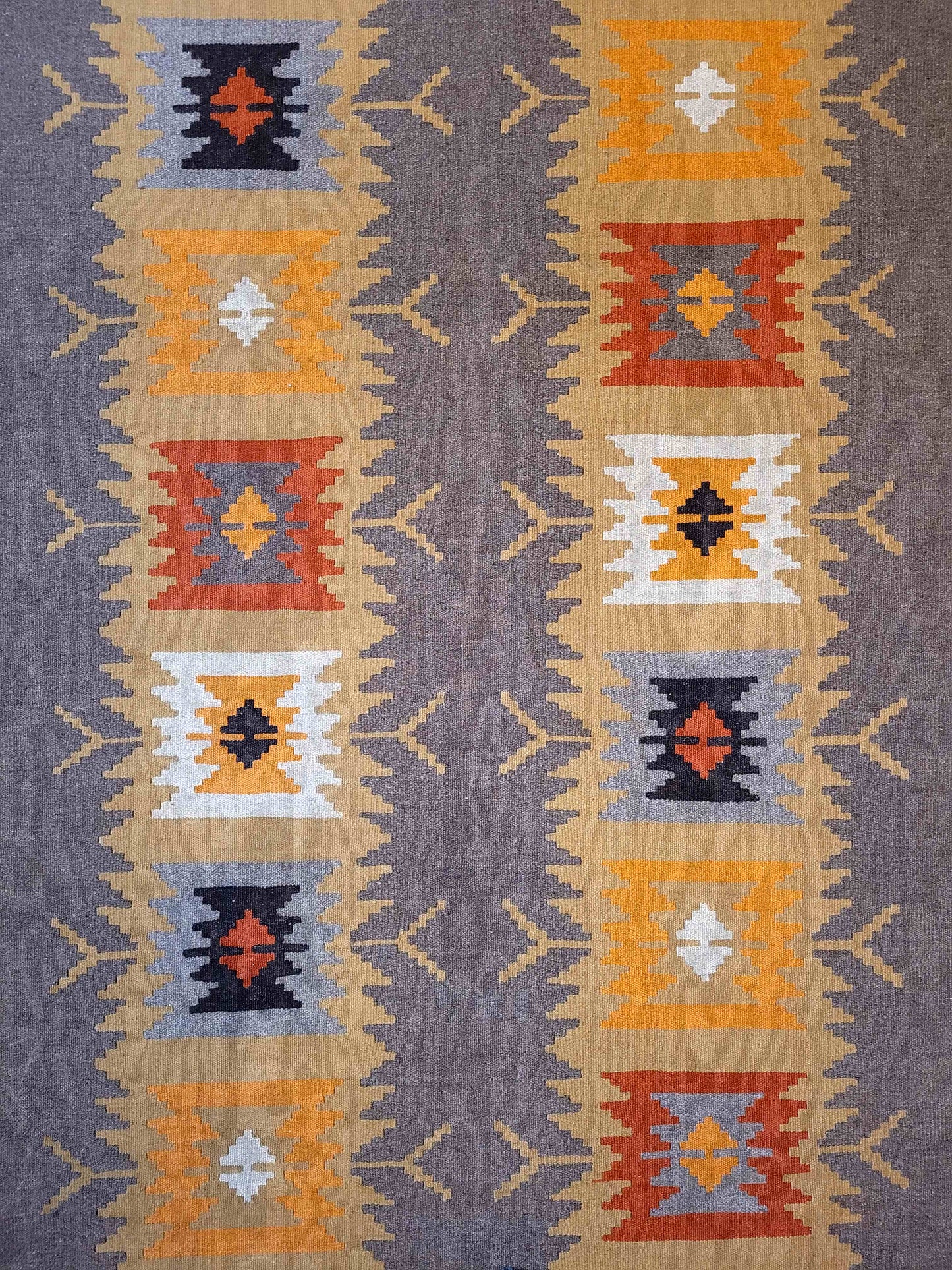 Kilim Qashqai, fein und eng gewebt