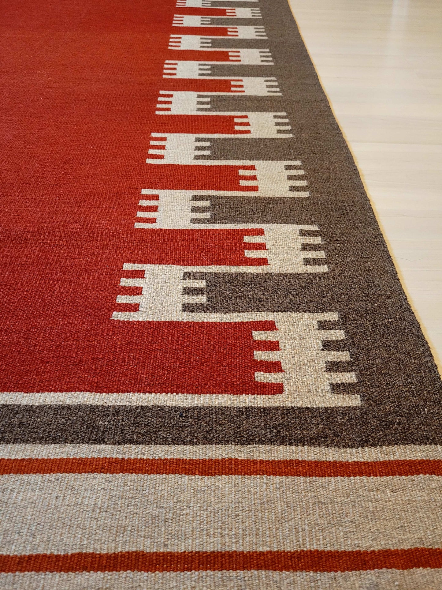 Kilim Qashqai, fein und eng gewebt