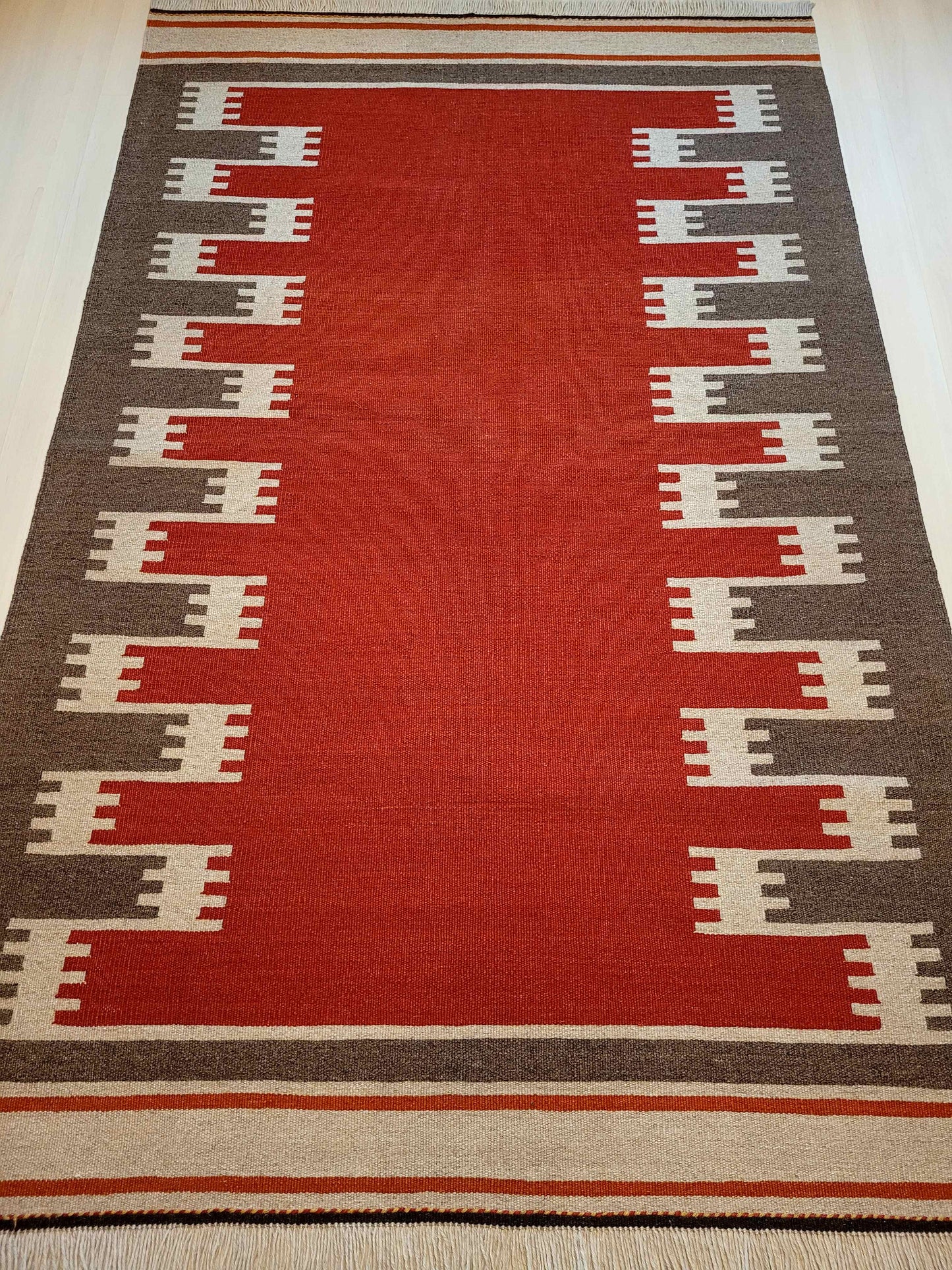 Kilim Qashqai, fein und eng gewebt