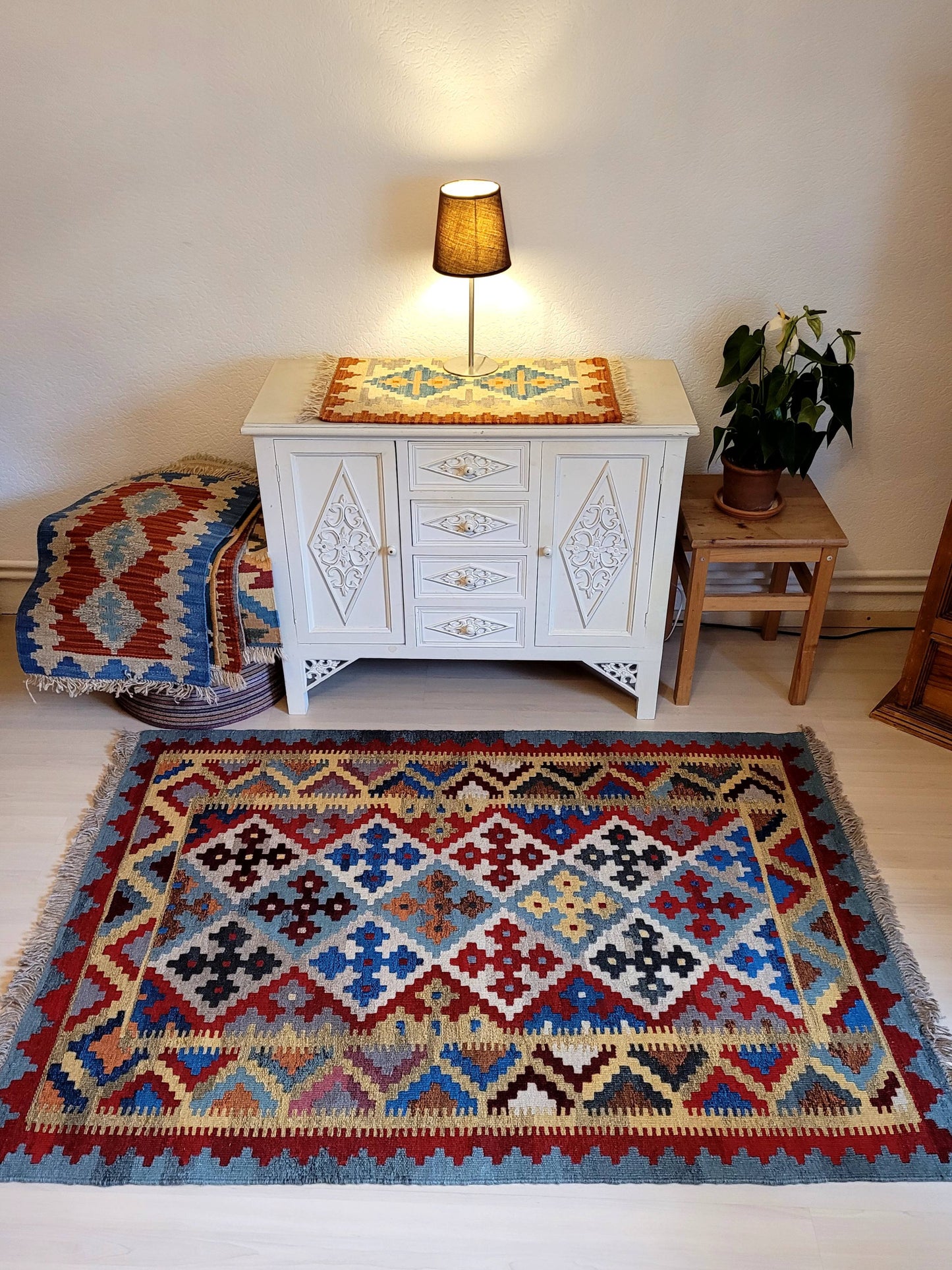 Kilim Teppich, Qashqai